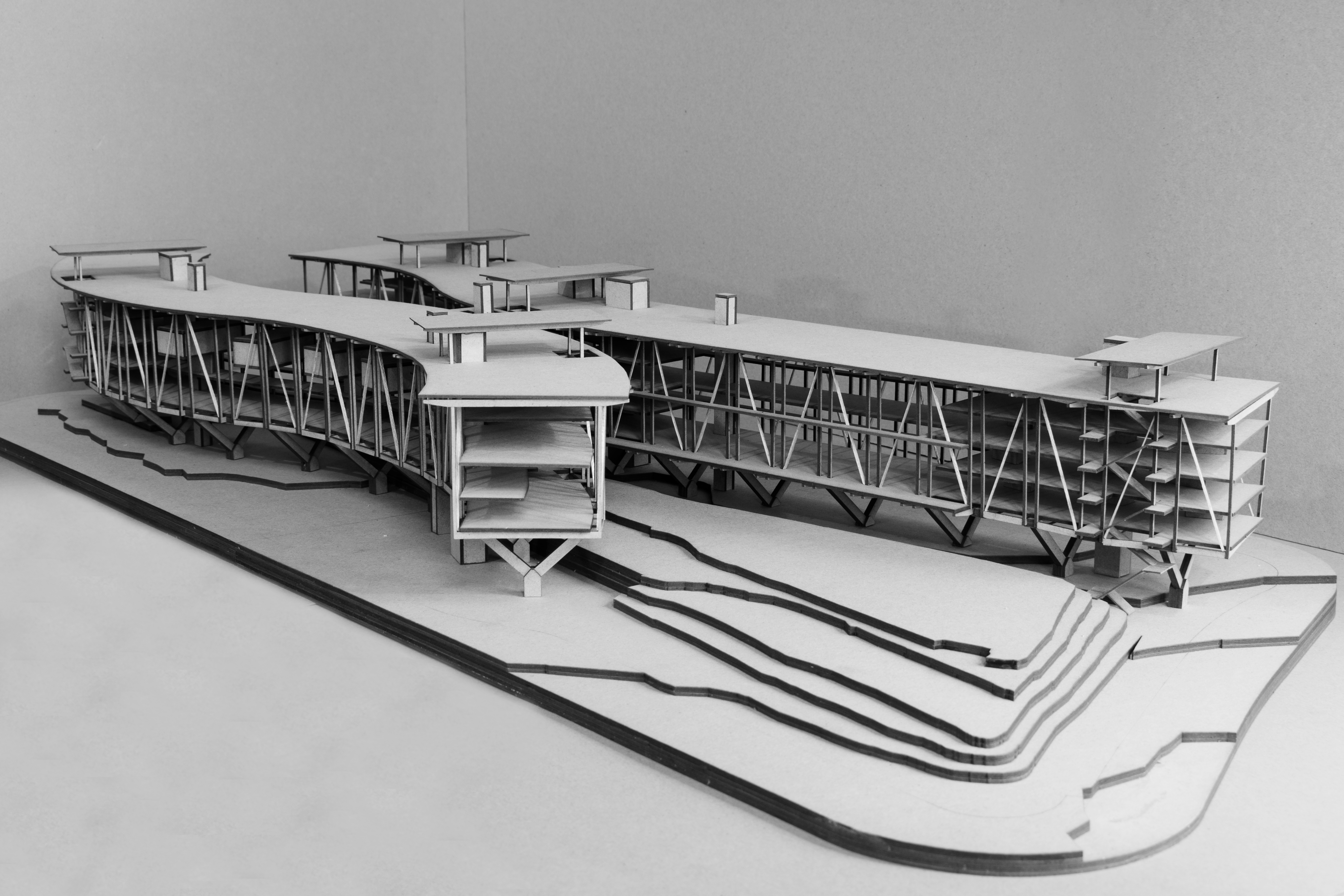 Tu Wien Studio Hochbau Hubert Pfaffenbichler  Schnitt.