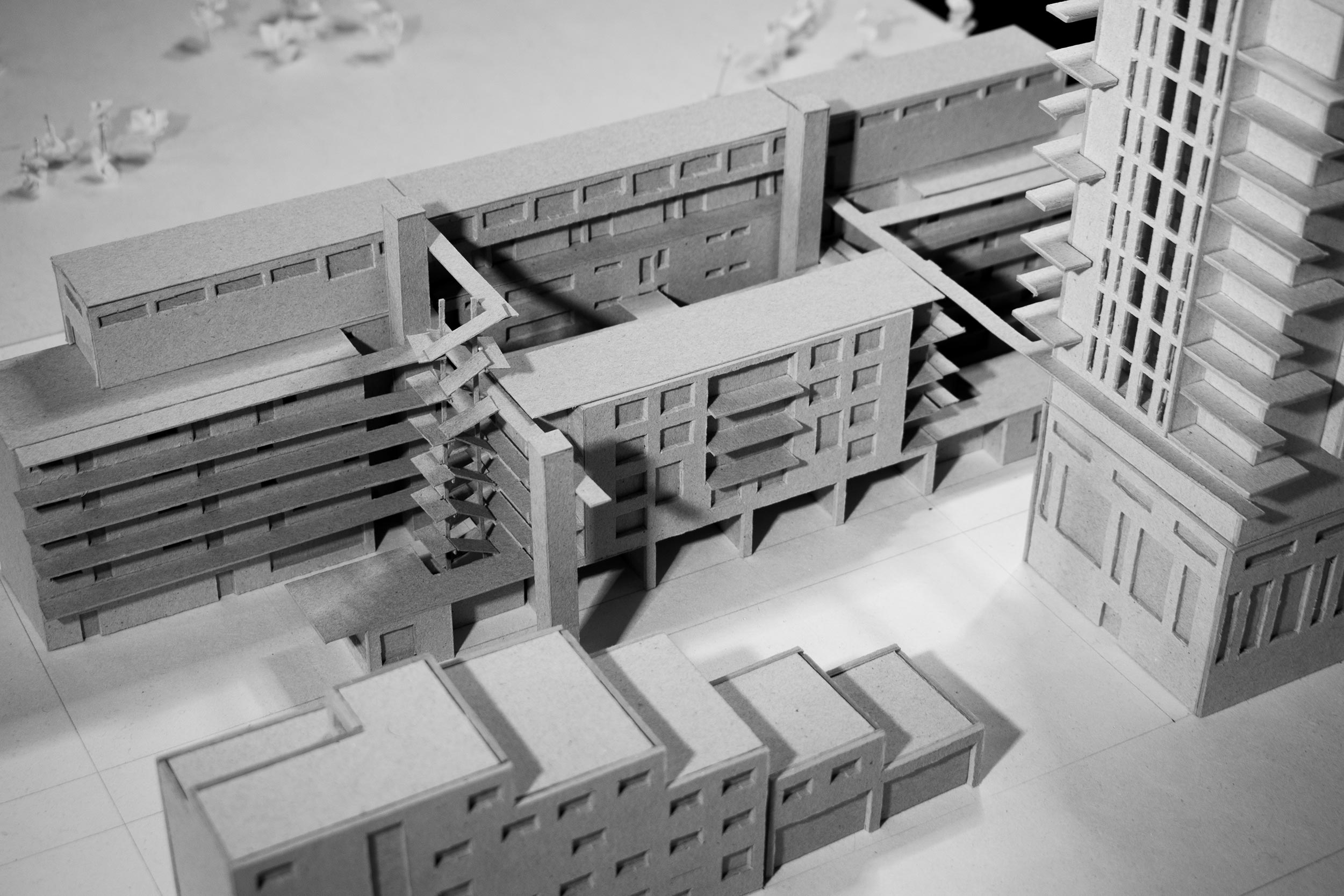 Hubert Matthaeus Pfaffenbichler  Tu Wien Studio Wohbau Architektur Modell